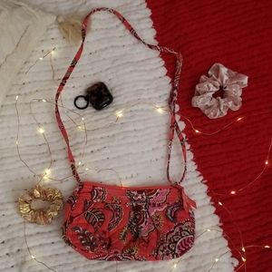 Vera Bradley mini crossbody in Call me Coral